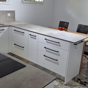 Après Rénovation pièce à vie - La Crouzette Agencements